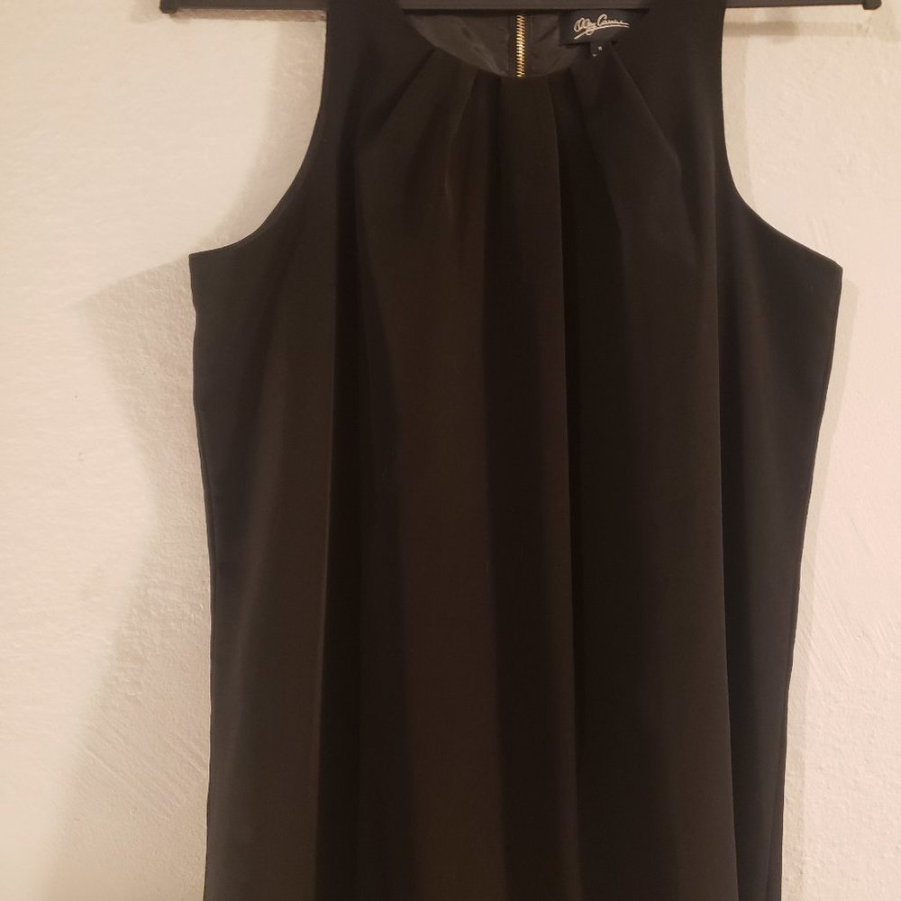 Oleg Cassini Black Shift Dress - Picture 3 of 5